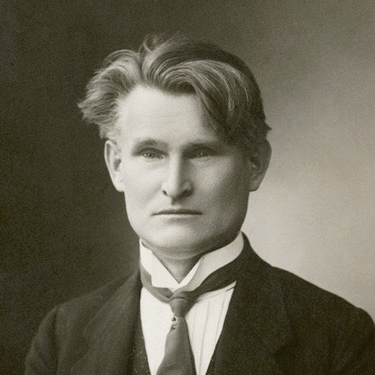 a man smiling for the camera